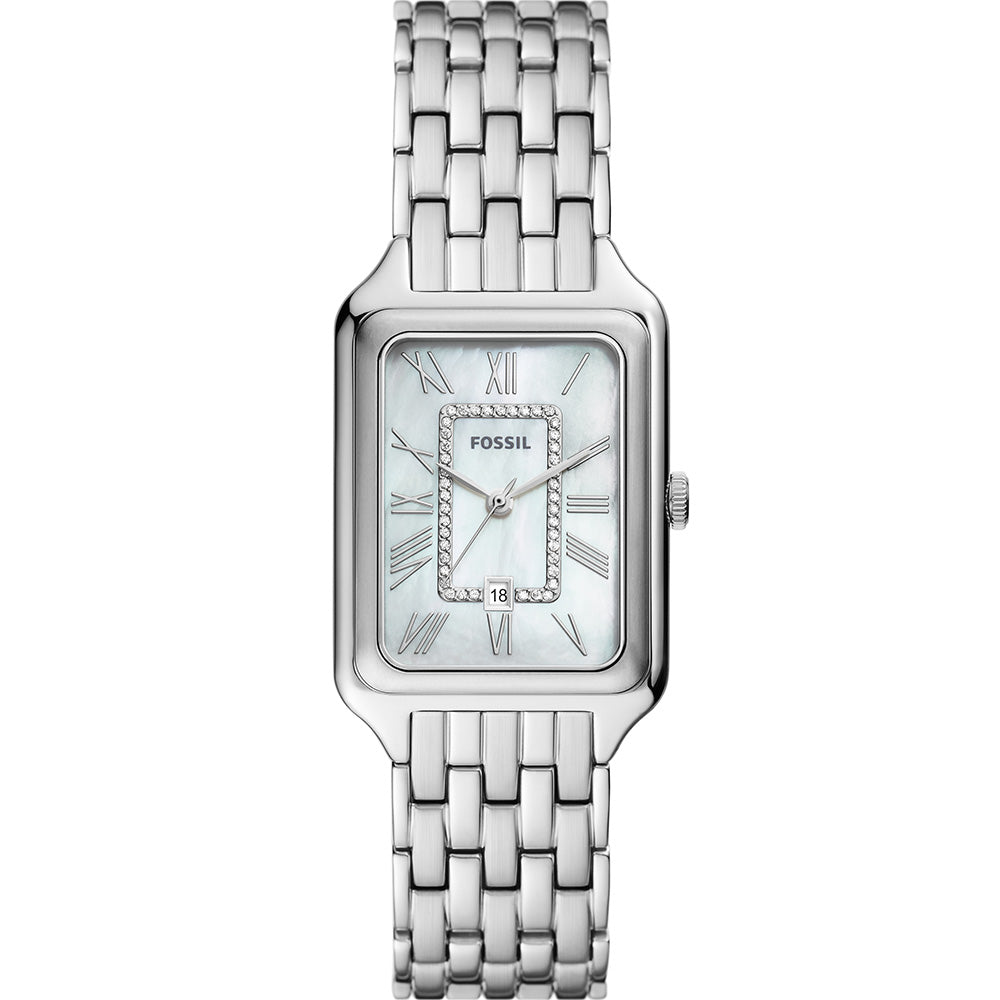 Fossil ES5306 Raquel Mother of Pearl Silver Tone Ladies Watch
