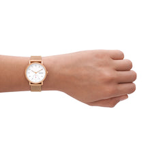 Load image into Gallery viewer, Fossil SKW3099 Kuppel Lille Rose Tone Ladies Watch