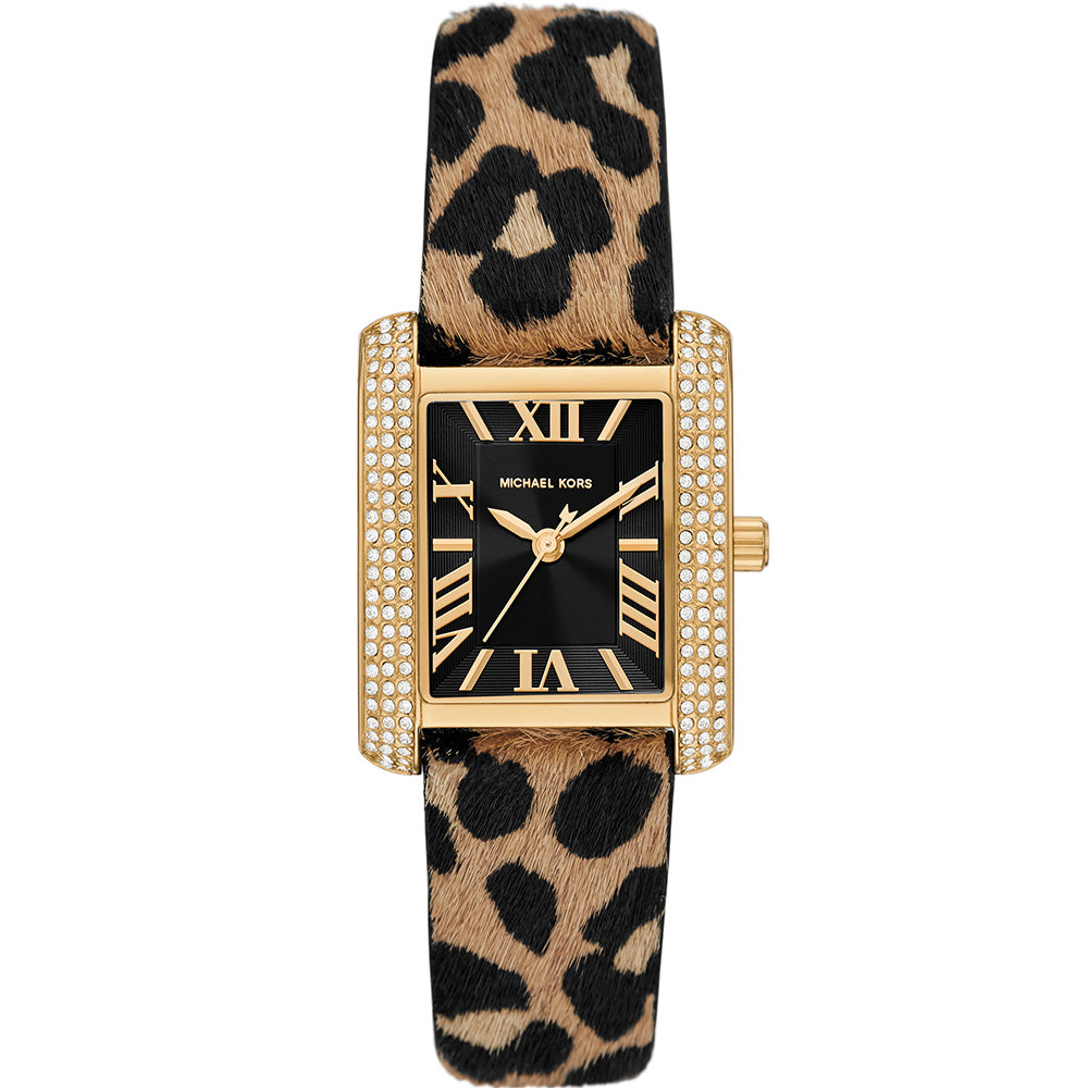 Michale Kors MK7387 Emery Leopard Print Ladies Watch
