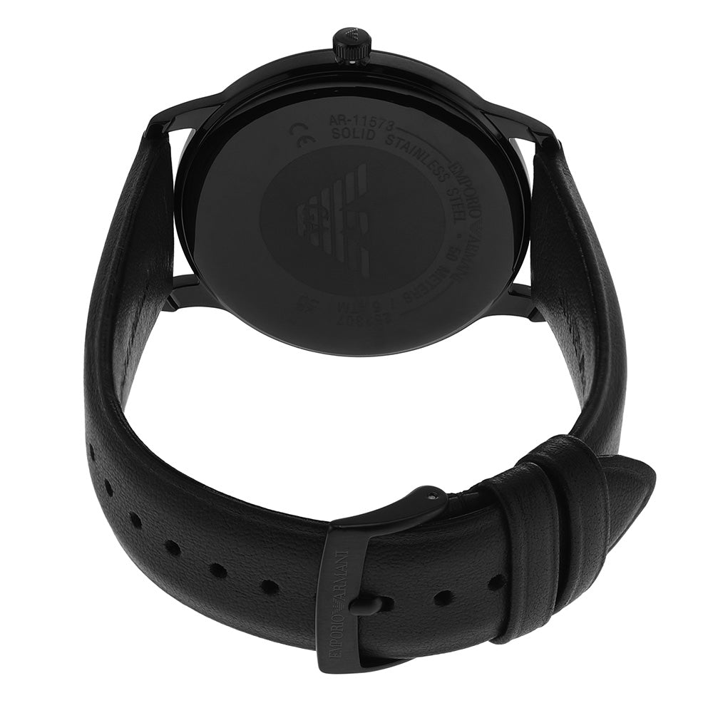 Emporio Armani AR11573 Minimalist Mens Leather Watch