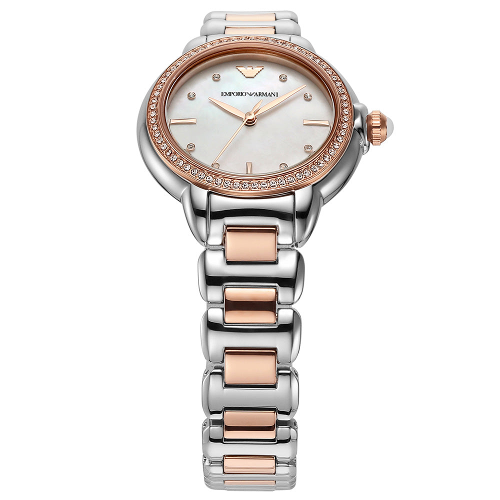 Emporio Armani AR11569 Mia Two Tone Womens Watch