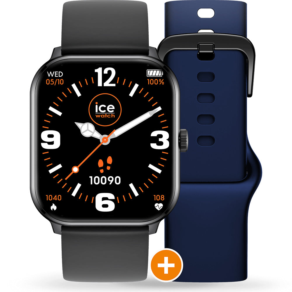 Ice Smart One 022252 Smart Watch with 2 Band Options
