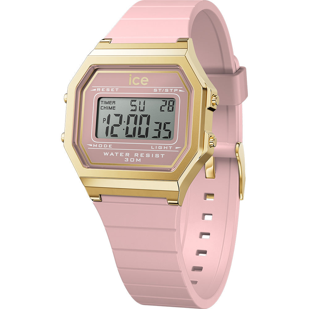 ICE 022056 Digit Retro Blush Pink Digital Watch