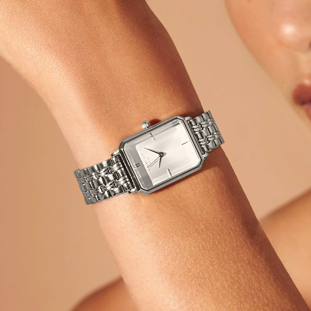 Rosefield OCWSS-O41 Silver Tone Ladies Watch