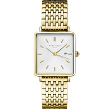 Load image into Gallery viewer, Rosefield QWSG-Q09 The Boxy Gold Tone Ladies Watch