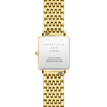 Load image into Gallery viewer, Rosefield QWSG-Q09 The Boxy Gold Tone Ladies Watch