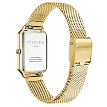 Load image into Gallery viewer, Rosefield OWGMG-O73 Octagon XS Gold Tone Mesh Ladies Watch