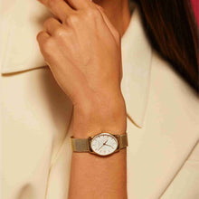 Load image into Gallery viewer, Rosefield OWGMG-OV10 The Oval Mother of Pearl Gold Ladies Watch