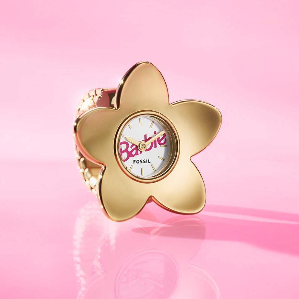 Fossil Barbie LE1175 Flower Ring Watch