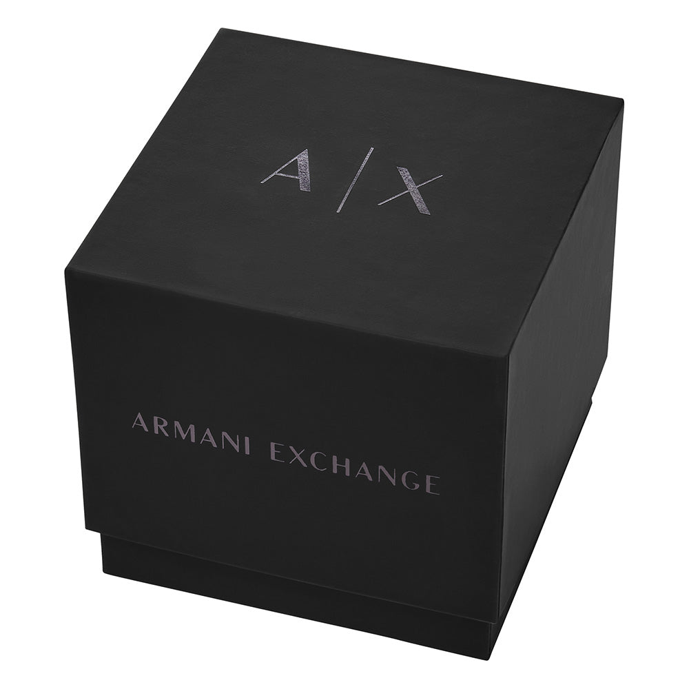 Armani Exchange AX5720 Leila Square Silver Ladies Watch