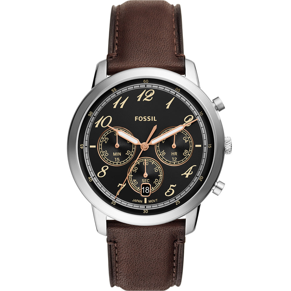 Chronograph FS6024 Watch – Brown Neutra Fossil Watch Depot Mens