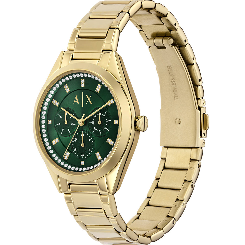 Armani Exchange AX5661 Lady Giacomo Gold Chronograph Ladies Watch