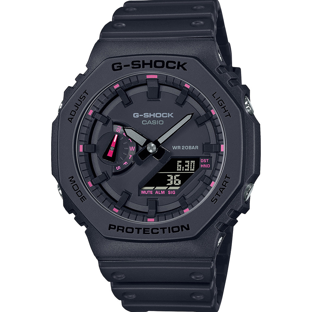 G-Shock GA2100P-1A Blazing Pink  'CasiOak'
