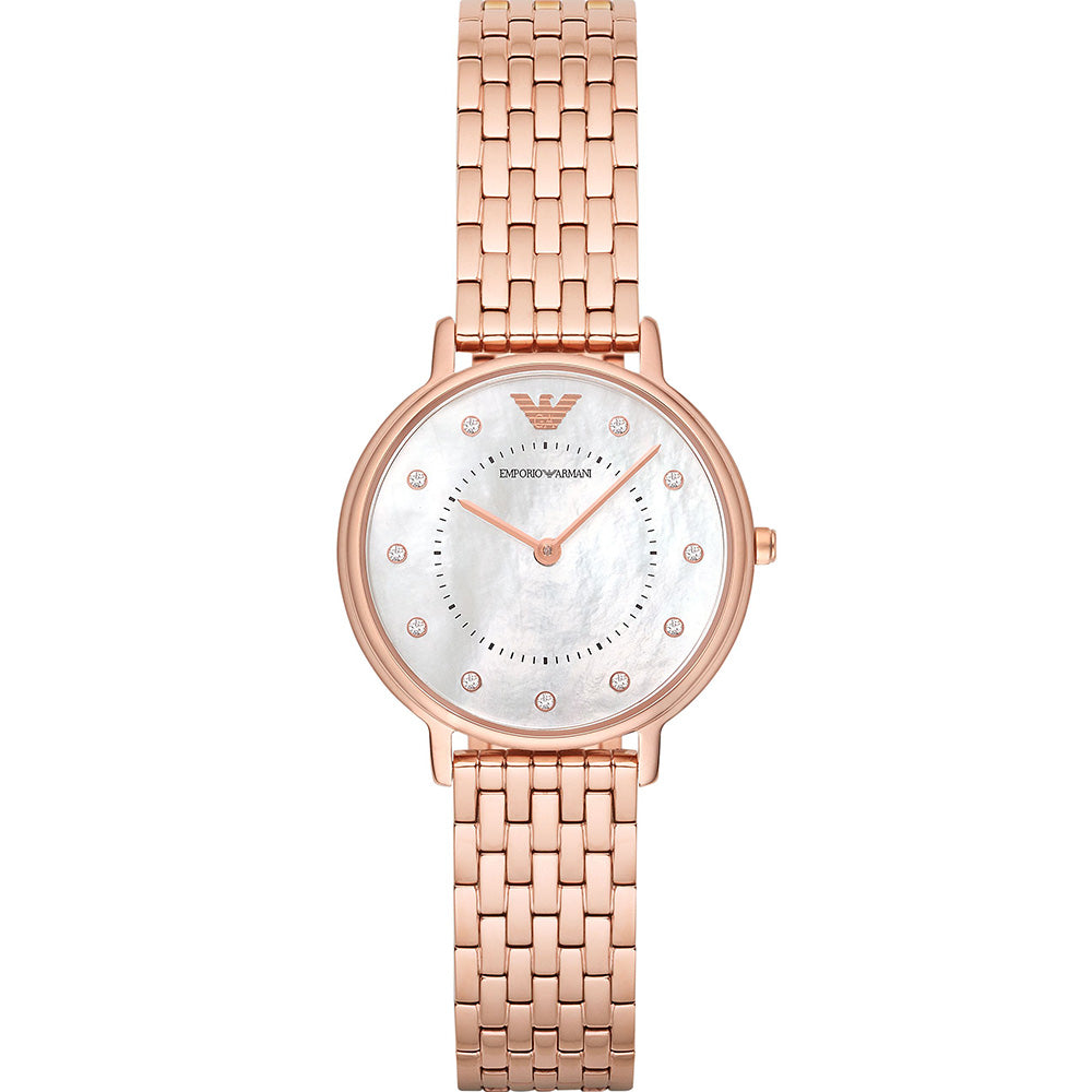 Emporio Armani AR11006 Kappa Rose Gold Ladies Watch