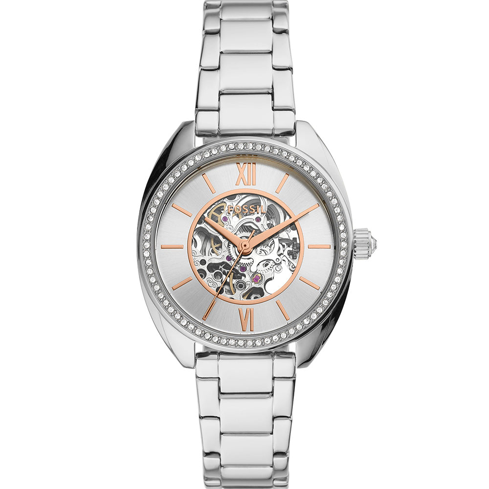 Fossil BQ3727 Vale Silver Tone Watch