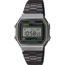 Load image into Gallery viewer, Casio A168WEHB-1A Black Digital Watch