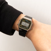 Load image into Gallery viewer, Casio A168WEHB-1A Black Digital Watch