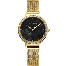Load image into Gallery viewer, Ellis &amp; Co Safiya Gold Tone Women&#39;s Watch