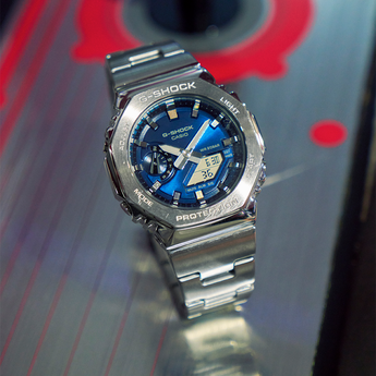 G-Shock GM2110D-2B G-Steel Metal Covered 'CasiOak'