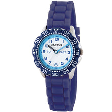 Load image into Gallery viewer, Cactus CAC148M03 Blue Time Teacher Kids Watch