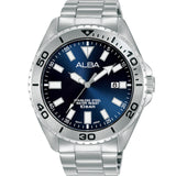 Alba AS9Q43X Stainless Steel Workman Watch