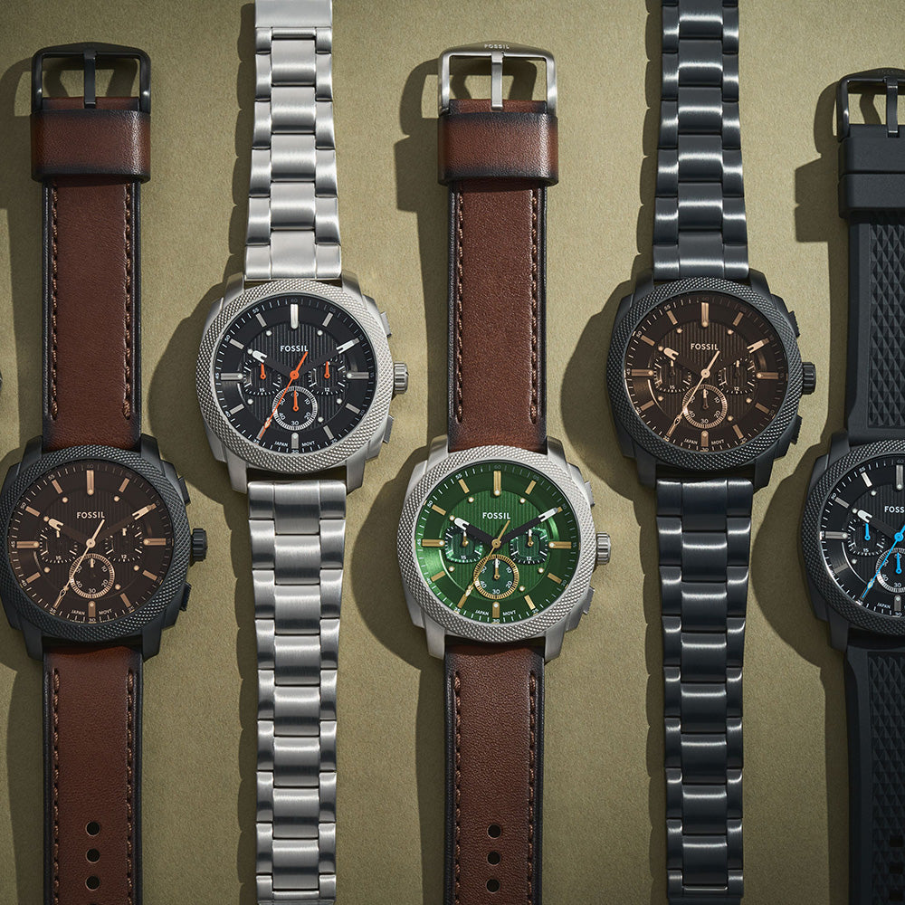 Fossil Machine FS6097 Chronorgraph– Watch Depot