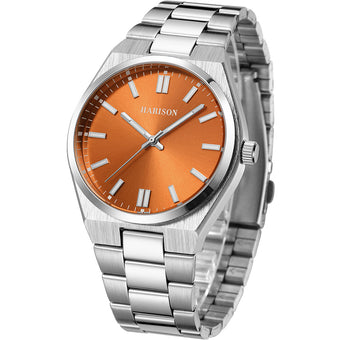 Harison Cruz XM571-E 42mm Stainless Steel Watch