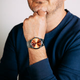 Harison Cruz XM571-E 42mm Stainless Steel Watch