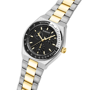 Harison Santos Two Tone Stainless Steel Decorative Sun Dials XM574-1