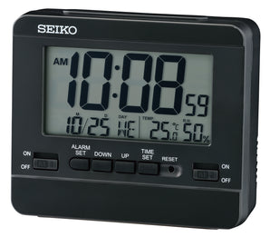 Seiko Digital Alarm Clock QHL086-K