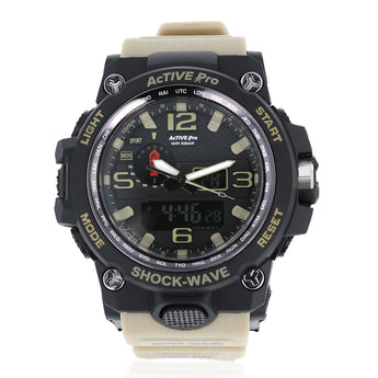 Active Pro 1545D Digital Khaki Sports Watch