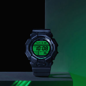 G-Shock Black & Electro Green GD010BEG-1D Digital