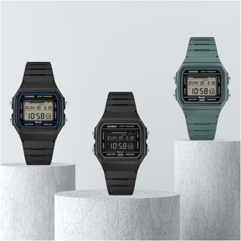 Casio Digital Bluetooth Step Tracker FB100W-1B