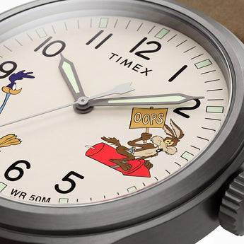 Looney Tunes x Timex Road Runner & Wile E.Coyote Expedition TW2Y99400 Limited Edition