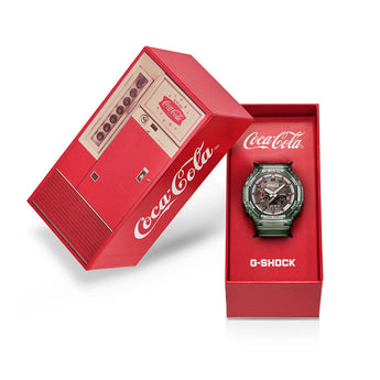 G-Shock Coca Cola 140th Anniversary Collab GA2100CC-3A Limited Edition