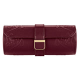 x Liberty Triple Watch Roll - Burgundy