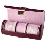 x Liberty Triple Watch Roll - Burgundy