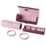 x Liberty Triple Watch Roll - Burgundy