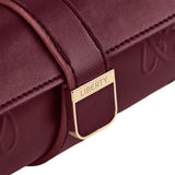 x Liberty Triple Watch Roll - Burgundy