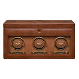 Brogue Triple Watch Winder With Storage