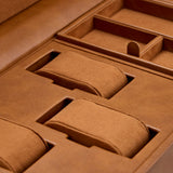 Brogue Triple Watch Winder With Storage