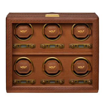 Brogue 6 Piece Watch Winder