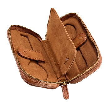 Brogue Double Watch Zip Pouch