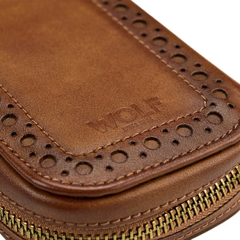 Brogue Double Watch Zip Pouch