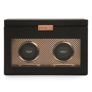 Axis Double Winder with Storage Copper Plated