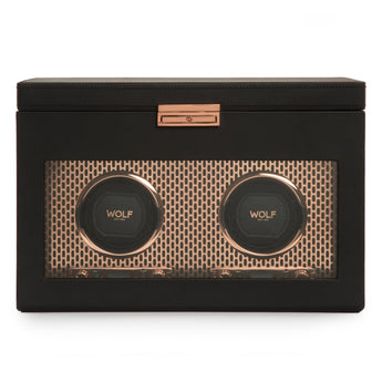 Axis Double Winder with Storage Copper Plated