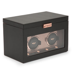 Axis Double Winder with Storage Copper Plated