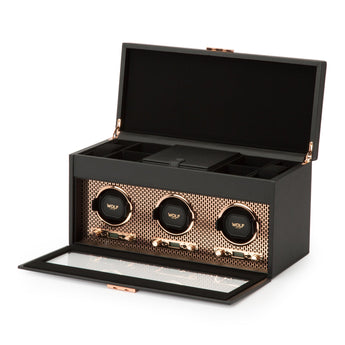 Axis Triple Winder with Storage Copper Plated