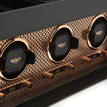 Axis Triple Winder with Storage Copper Plated