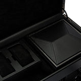 British Racing Double Watch Winder with Storage Black
